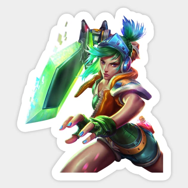 Arcade Riven Sticker by Genessis